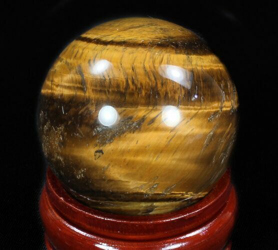 Top Quality Polished Tiger's Eye Sphere #33642